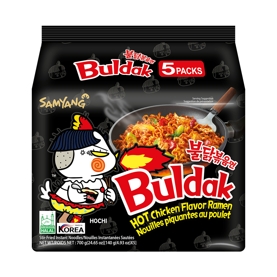 Samyang Hot Chicken Flavor Ramen 5 packs